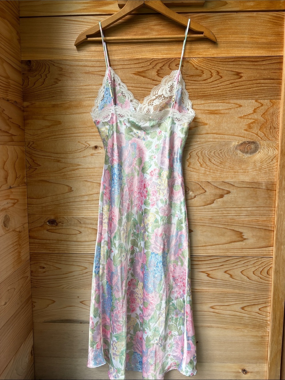 Vintage Gold Label Victoria’s Secret Floral Lace Slip Dress | Small | Y2K - Picture 7 of 9